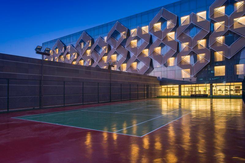 Crowne Plaza Riyadh - Rdc Hotel & Convention By Ihg Exteriér fotografie The sports hall